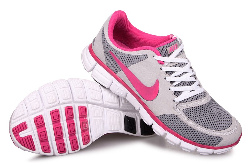 Nike Free 7.0 V2 Womens Running Shoes Grey Pink - Click Image to Close